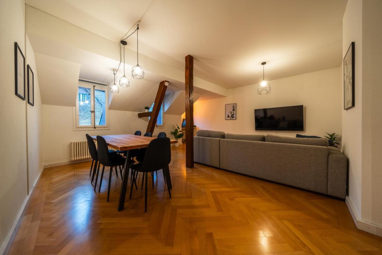 Old Town Apt In The Heart Of Thun With Garden Eksteriør bilde